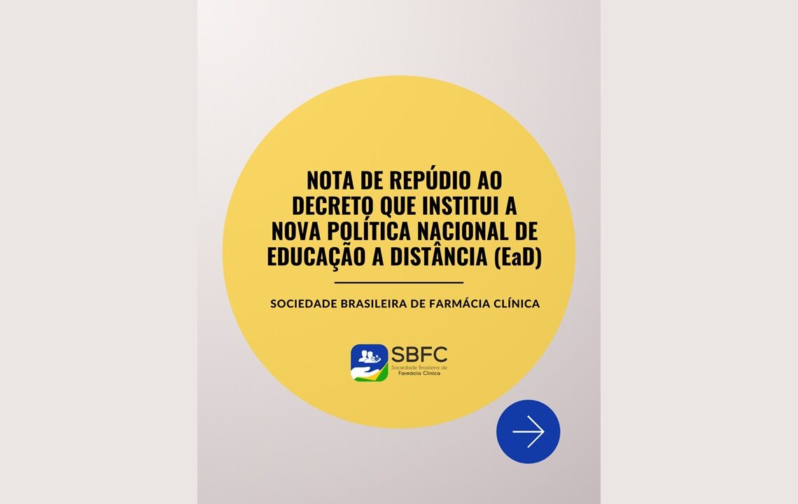 Nota de Repúdio ao Decreto que Institui a Nova Política Nacional de Educação a Distância (EaD)