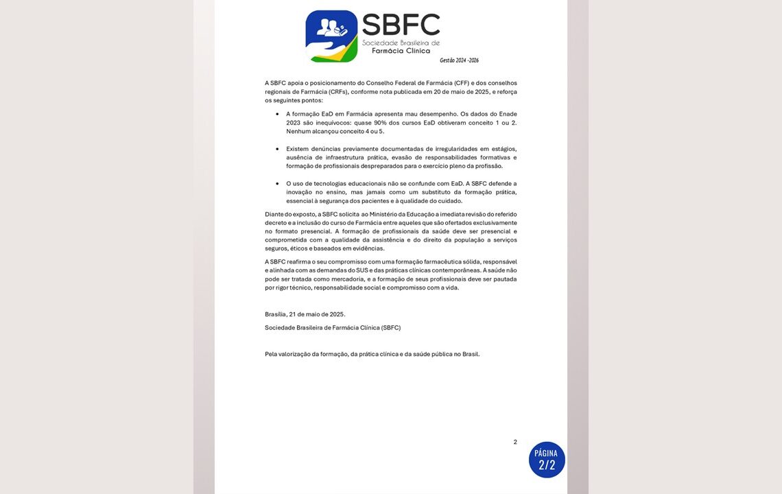 Nota de Repúdio ao Decreto que Institui a Nova Política Nacional de Educação a Distância (EaD)