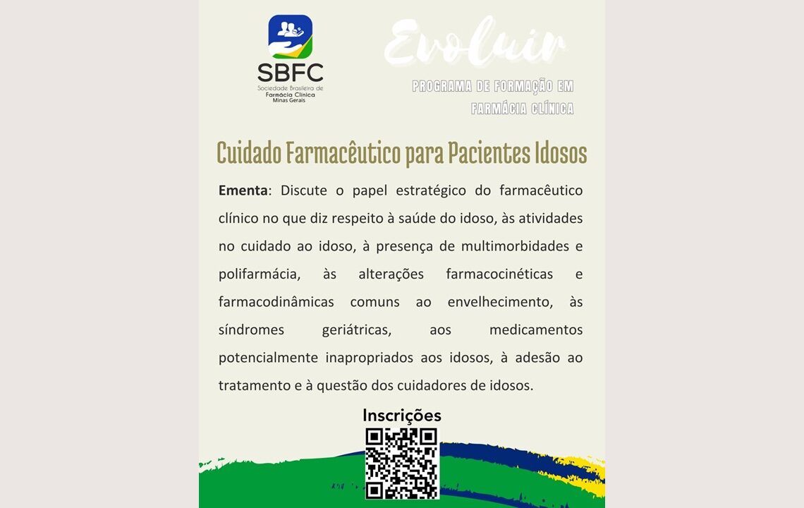 Programa Evoluir: Cuidado Farmacêutico para pacientes idosos