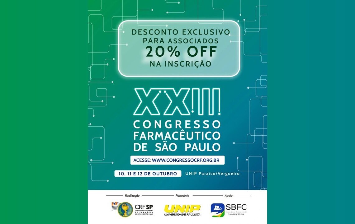 SBFC e o XXIII Congresso Farmacêutico de São Paulo: Uma Parceria Imperdível