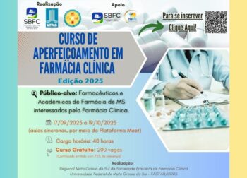SBFC-MS: Curso de Aperfeiçoamento em Farmácia Clínica – Edição 2025