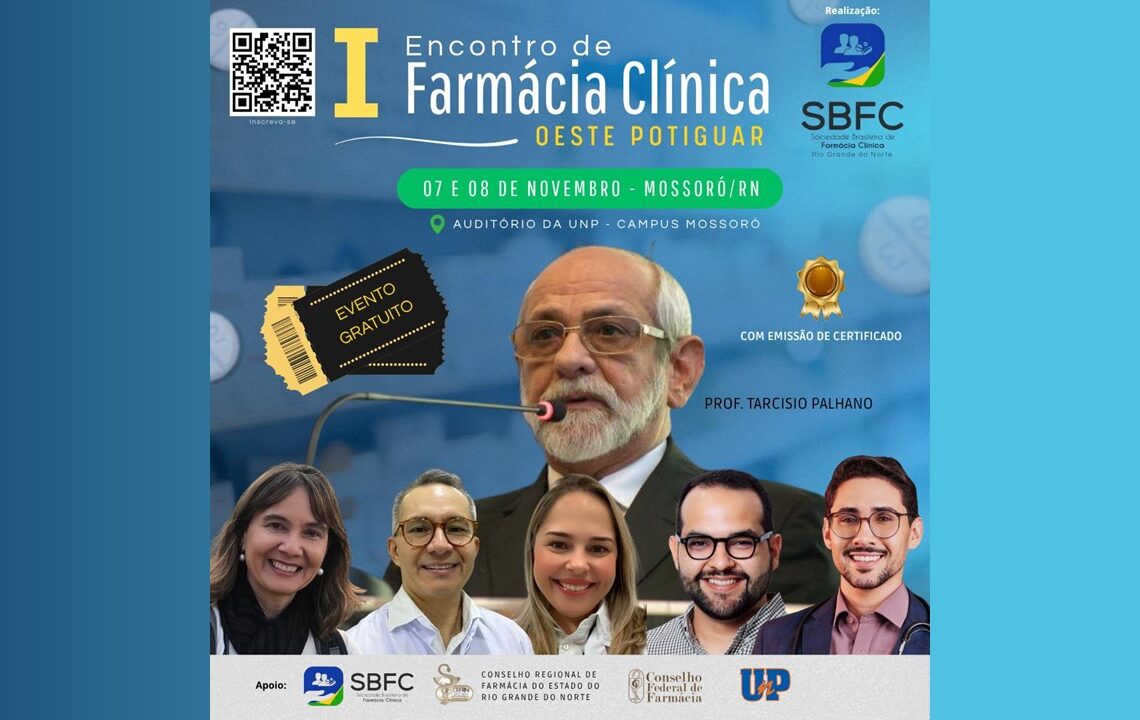 [SBFC-RN] 1º Encontro de Farmácia Clínica do Oeste Potiguar