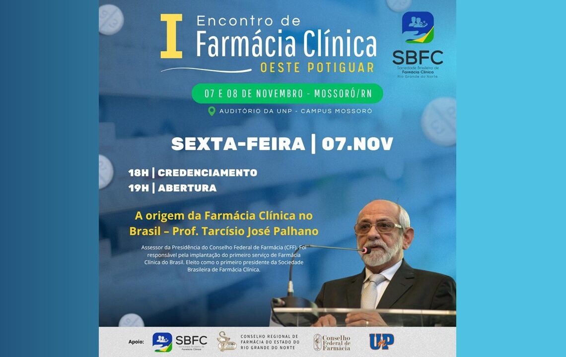 [SBFC-RN] 1º Encontro de Farmácia Clínica do Oeste Potiguar