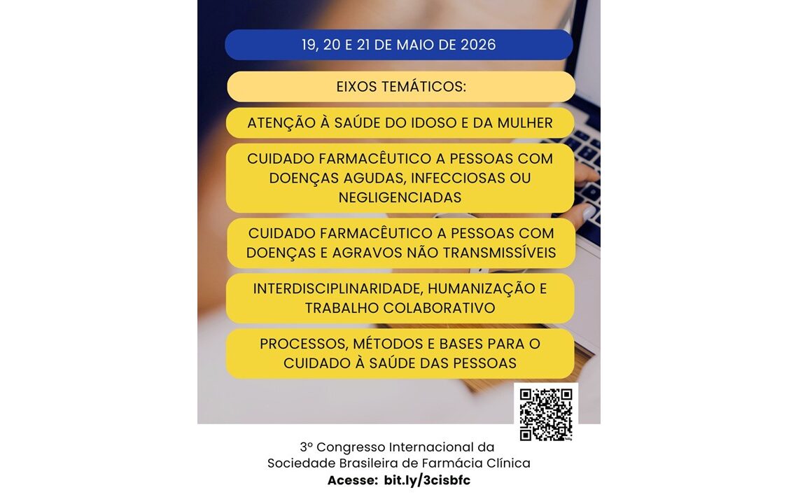 Inscrições Abertas: Lançamento do Site Oficial do 3º Congresso Internacional da SBFC
