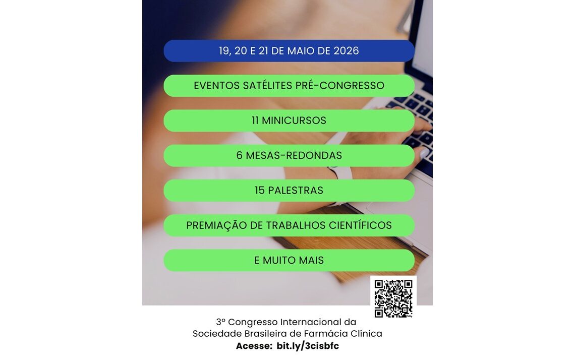 Inscrições Abertas: Lançamento do Site Oficial do 3º Congresso Internacional da SBFC