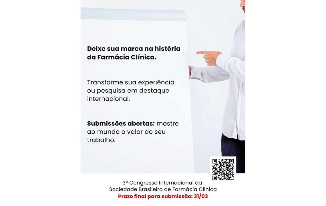 Chamada para submissão de trabalhos!