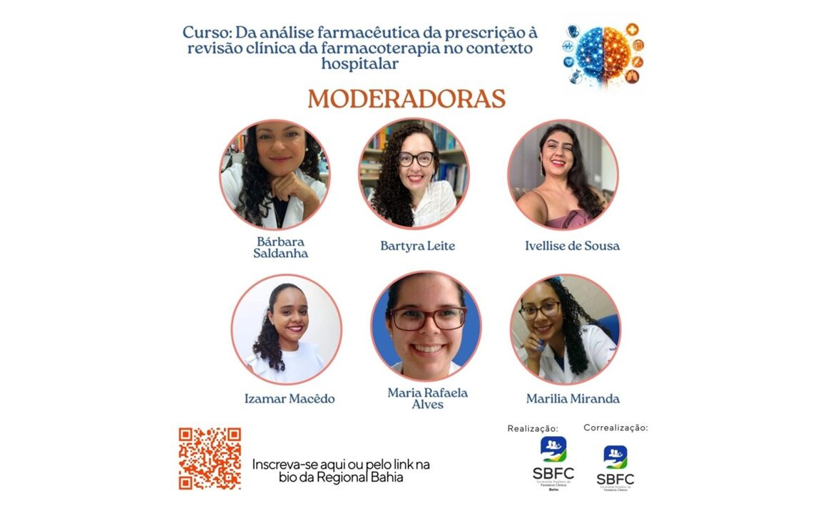 [CURSO] Da análise farmacêutica da prescrição à revisão clínica da farmacoterapia no contexto hospitalar