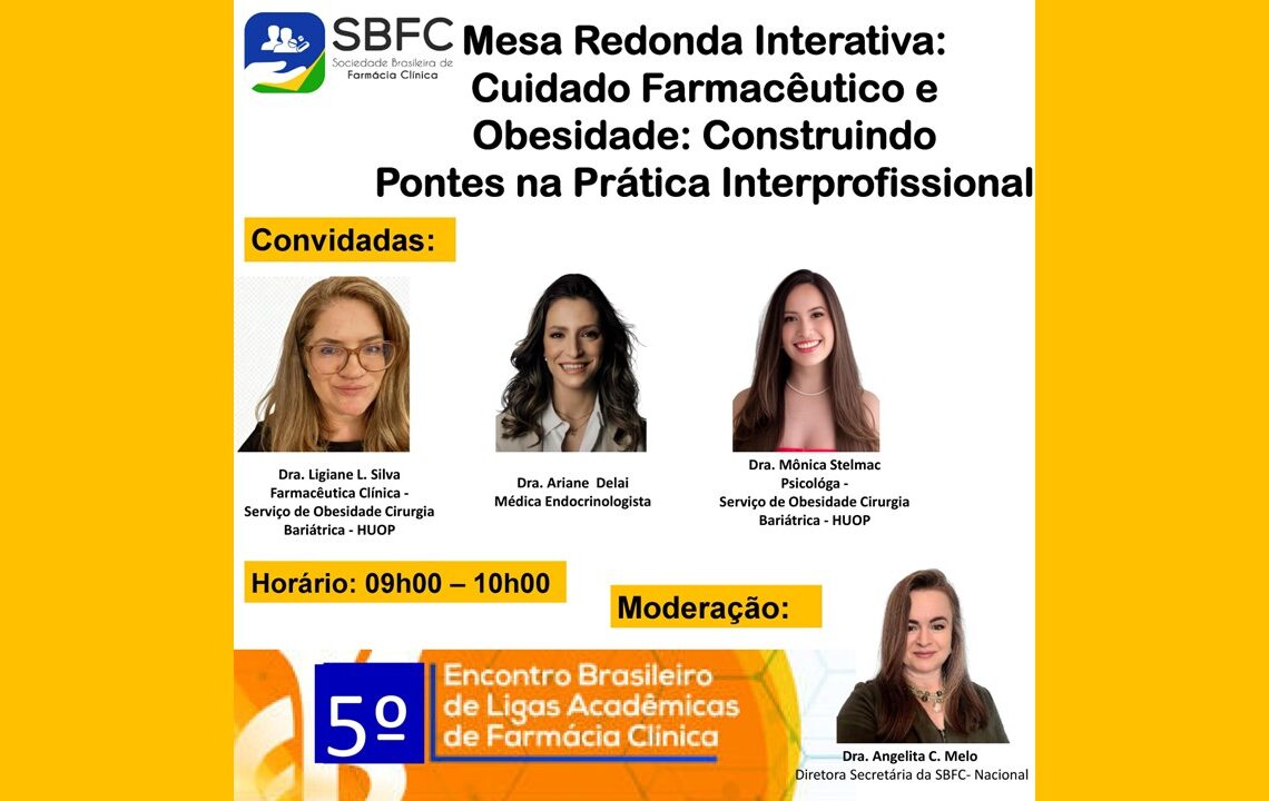 5º Encontro Brasileiro de Ligas Acadêmicas de Farmácia Clínica