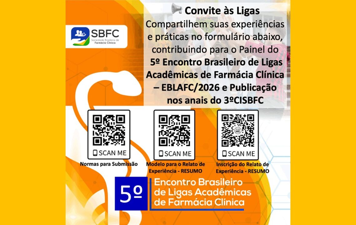 5º Encontro Brasileiro de Ligas Acadêmicas de Farmácia Clínica